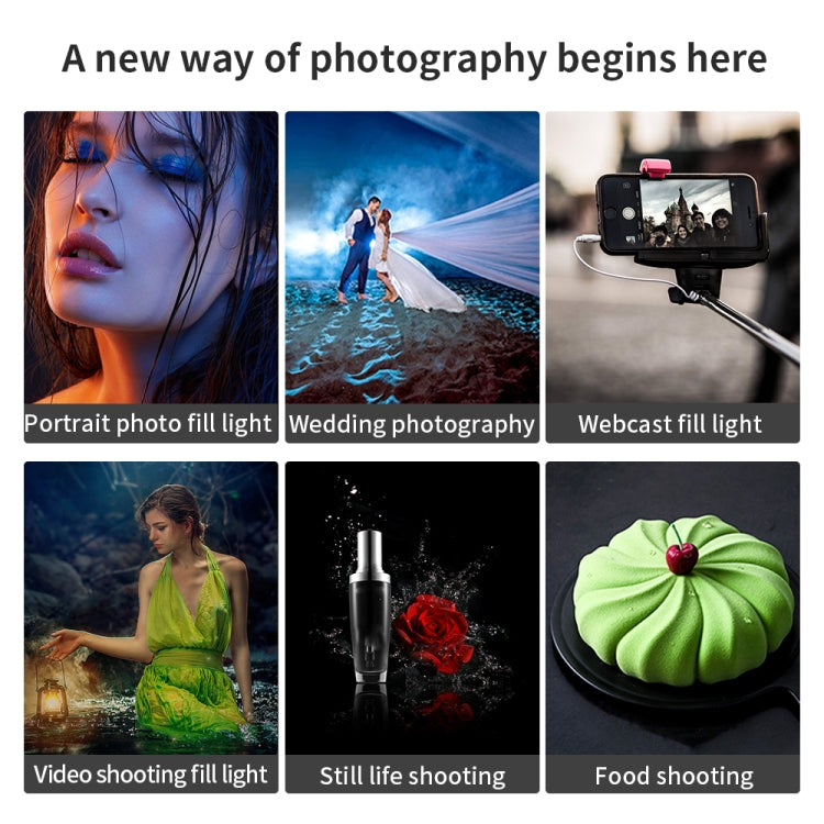 Pixel P45pro High Bright Dual Color Temperature Fill Light 120W Normal Bright Studio Camera Soft Light(A Set With UK Plug Adaptor) by Pixel