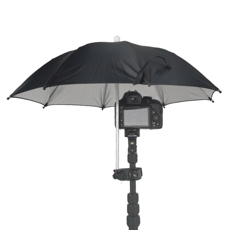 50cm Camera Umbrella Sunshade Adjustable Mobile Phone Parasol With Clip by bashfashion