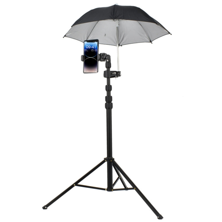 50cm Camera Umbrella Sunshade Adjustable Mobile Phone Parasol With Clip by bashfashion
