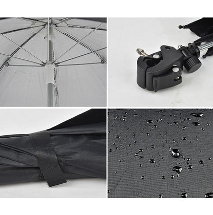 50cm Camera Umbrella Sunshade Adjustable Mobile Phone Parasol With Clip by bashfashion