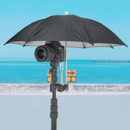 50cm Camera Umbrella Sunshade Adjustable Mobile Phone Parasol With Clip by bashfashion