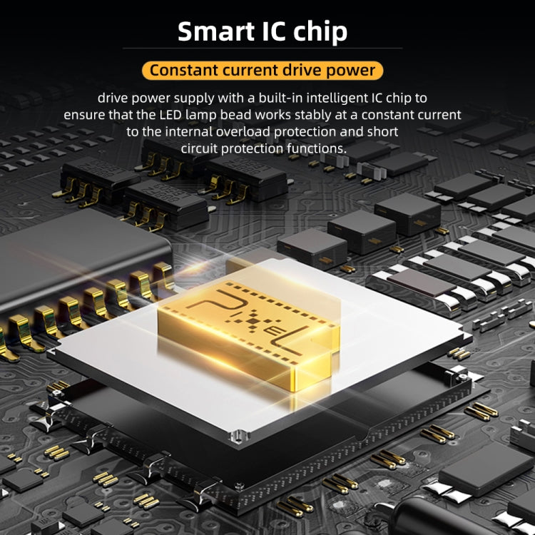 Pixel S24 RGB Fill Light Rod Handheld Portable Color Icelet Outdoor Videos Live Broadcast Studio Camera Stick Lamp(Standard Set+US Plug Adapter) by Pixel