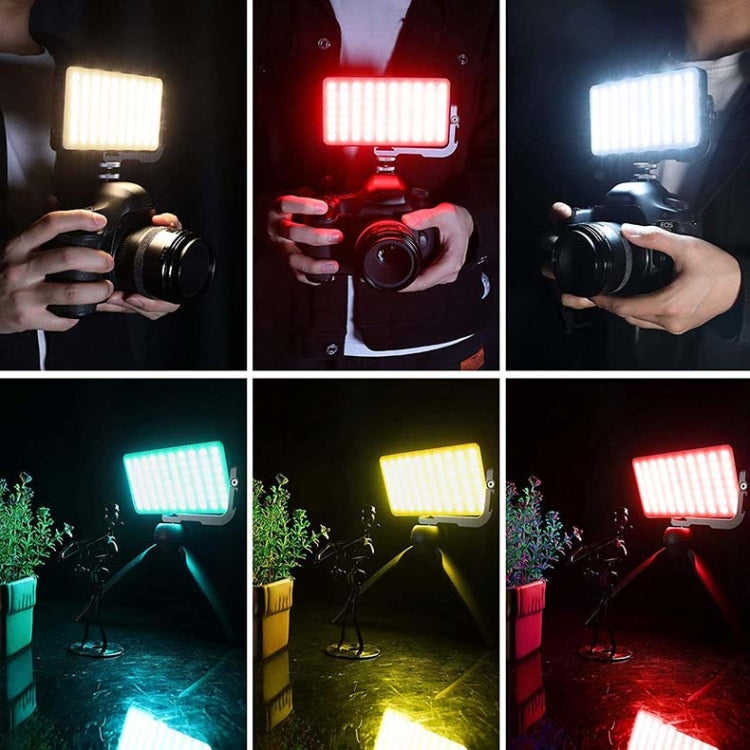 Pixel G3 Flat Panel RGB Fill Light Handheld Photography Camera Dimmable Desktop Mini Pocket Lamp(A Set) by Pixel
