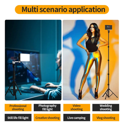 Pixel G1S Mini Outdoor RGB Color Fill Light Camera Small Desktop Lights(A Set) by Pixel