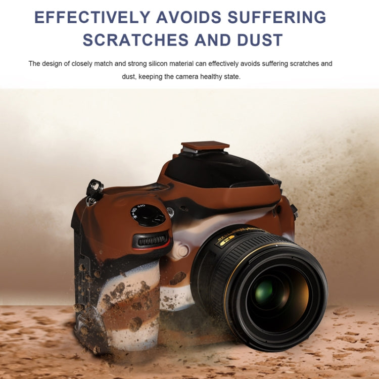 Pixel P001 For Nikon D750 Camera Silicone Protector Case(Desert Camouflage) by Pixel