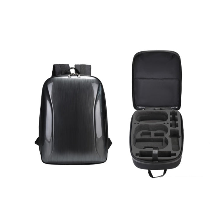 For DJI AVATA Storage Bag Hard Shell Waterproof Shoulder Bag Backpack(Black EVA Lining) by bashfashion