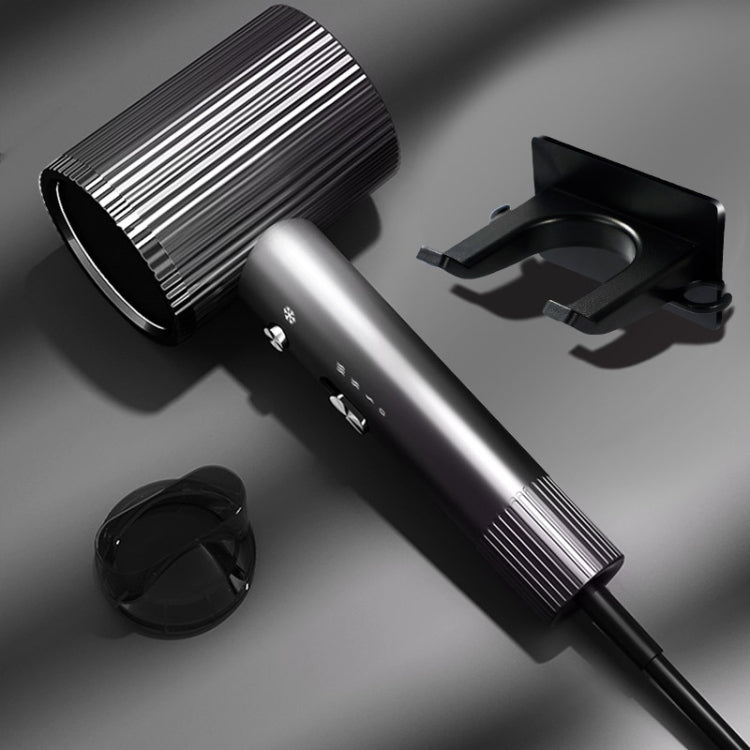 1600W Negative Ion Hair Dryer With 3 Speed Adjustment,CN Plug Standard Edition(Gray) by bashfashion