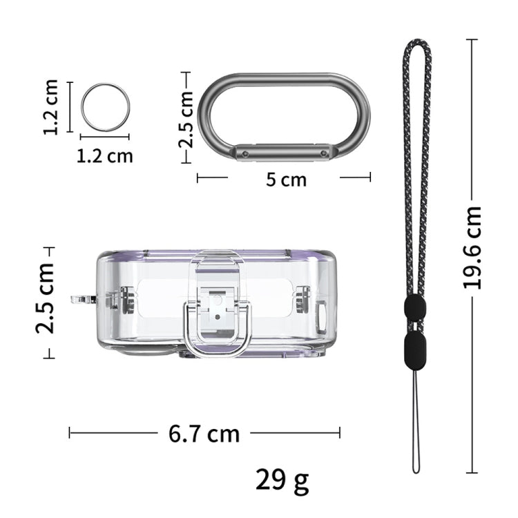 For Nothing Ear 2 Hollow Transparent Earphone Shockproof PC Case(D31) by bashfashion