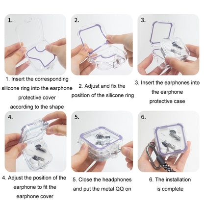 For Nothing Ear 2 Hollow Transparent Earphone Shockproof PC Case(D31) by bashfashion