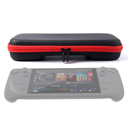 For Steam Deck Game Console Storage Bag Waterproof and Drop-proof with Interlayer(Black) by bashfashion