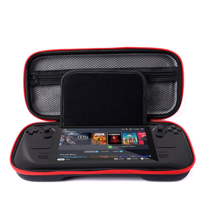For Steam Deck Game Console Storage Bag Waterproof and Drop-proof with Interlayer(Black) by bashfashion
