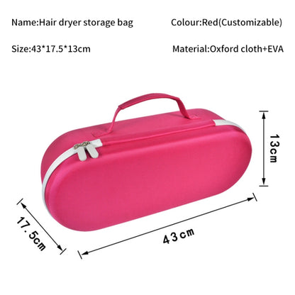 For Dyson HD03/HD08/HD15 Hair Dryer Storage Box EVA Hard Shell Bag(Rose Red) by bashfashion