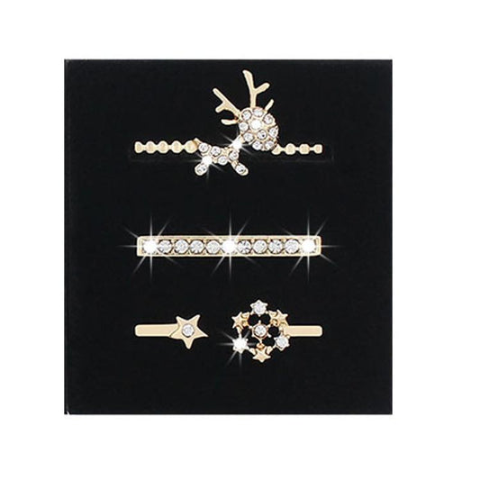 3pcs/Set Smart Watch Silicone Watch Band Decoration Ring(2) by bashfashion