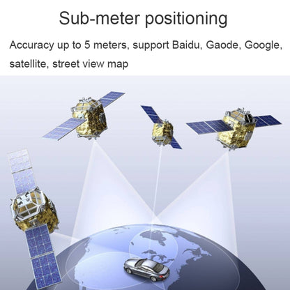 Multifunctional Smart Belt Buckle Elderly Anti-Lost GPS Tracker, Color: Gray by bashfashion