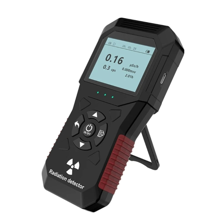 FY803 X-Ray Radiation Meter Alpha Beta Gamma Humidity Nuclear Radiation Detector Rechargeable Real-Time Graph Geiger by bashfashion