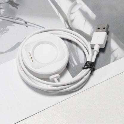For OPPO Watch 3 Pro Watch USB Port Magnetic Charger Charging Cable(White) by bashfashion