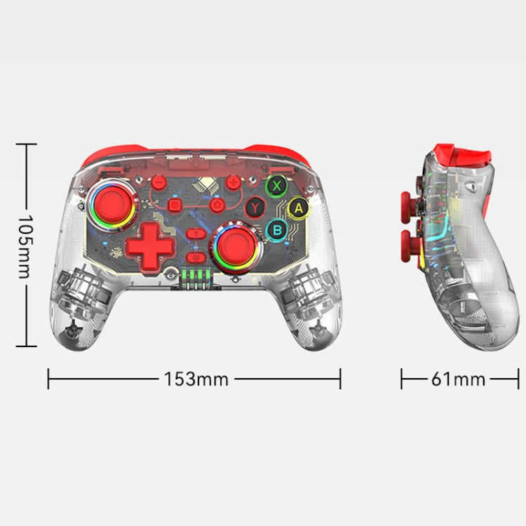 For PS3 / PS4 Dual Vibration Wireless Gamepad With RGB Lights(Green) by bashfashion