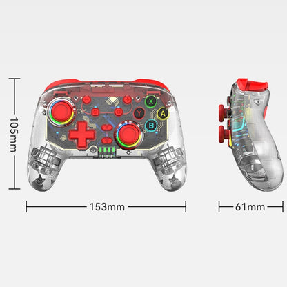 For PS3 / PS4 Dual Vibration Wireless Gamepad With RGB Lights(Green) by bashfashion