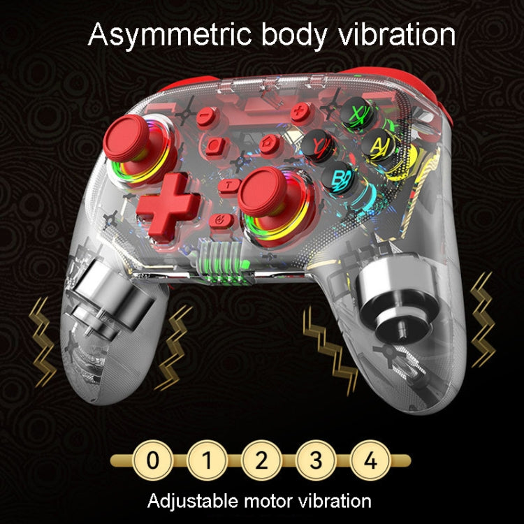 For PS3 / PS4 Dual Vibration Wireless Gamepad With RGB Lights(Green) by bashfashion