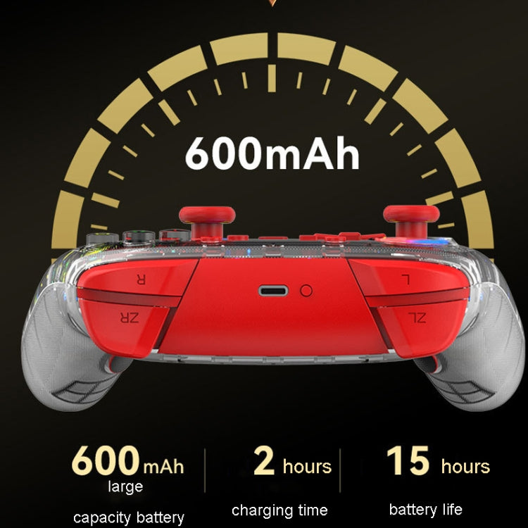 For PS3 / PS4 Dual Vibration Wireless Gamepad With RGB Lights(Green) by bashfashion