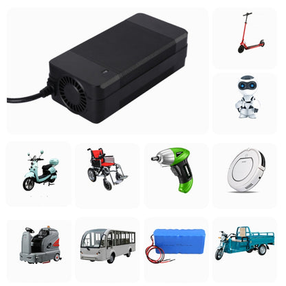 42V 4A Electric Scooter Charger Fan Type 36V Lithium Battery Charger US Plug by bashfashion