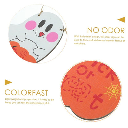 Halloween Decoration Pendants Holiday Scene Layout, Color: No.11 by bashfashion