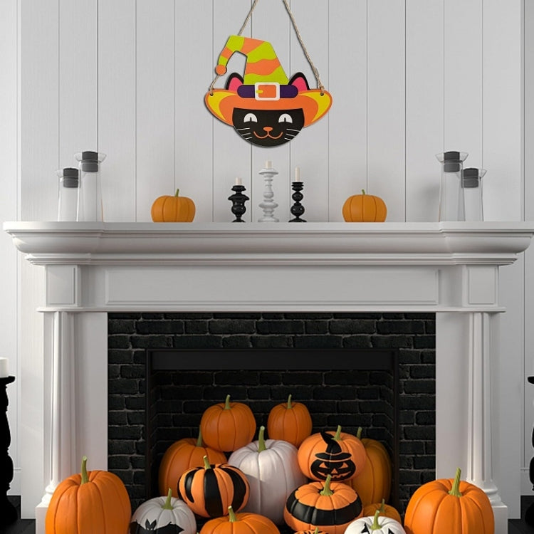 Halloween Decoration Pendants Holiday Scene Layout, Color: No.17 by bashfashion