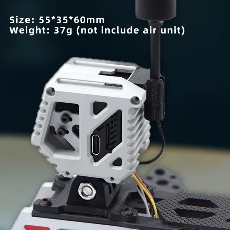 For DJI O3 AIR UNIT Camera Module Case Frame CNC Cage Holder by bashfashion