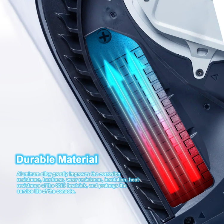 JYS JYS-P5153 For PS5 M.2 NVME Solid-State Hard Disk Heat Sink(Black) by JYS