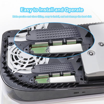 JYS JYS-P5153 For PS5 M.2 NVME Solid-State Hard Disk Heat Sink(Black) by JYS