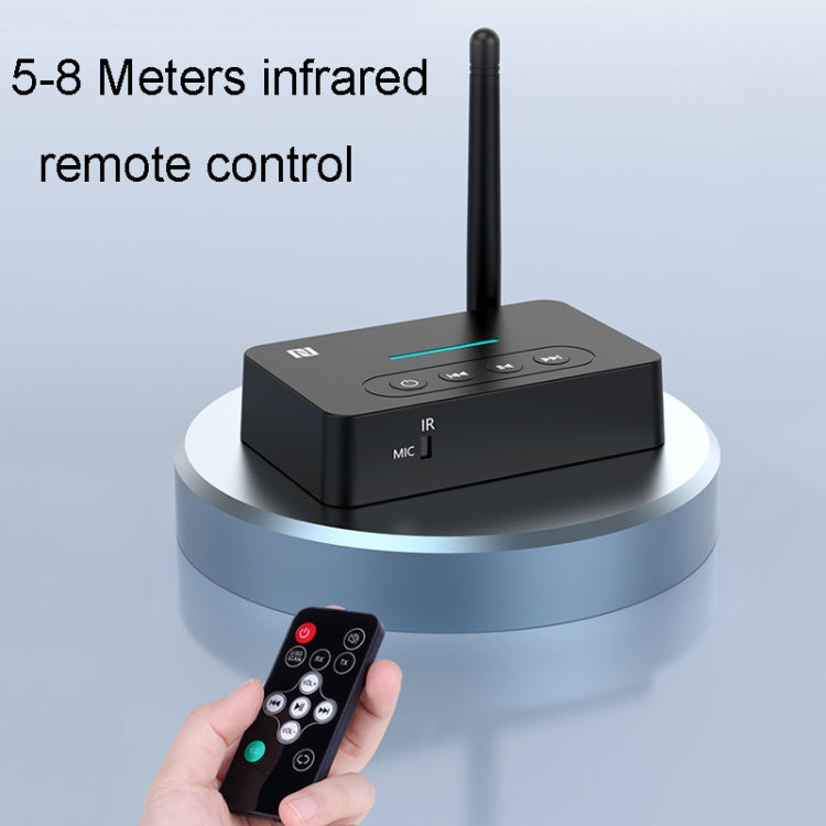 Bluetooth Audio Adapter NFC Bluetooth Receiver Transmitter 2 In 1 With Remote Control by bashfashion