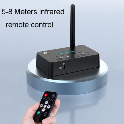 Bluetooth Audio Adapter NFC Bluetooth Receiver Transmitter 2 In 1 With Remote Control by bashfashion