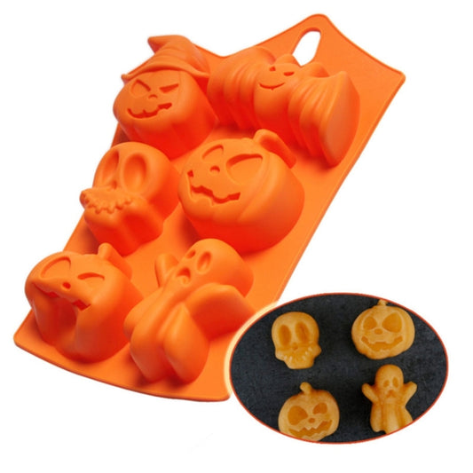 Halloween Chocolate Silicone Mold Handmade Baking Model DIY Cake Mold by bashfashion