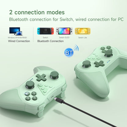 EasySMX T37 Wireless Joysticks Game Controller For Switch / Switch OLED / Switch Lite / PC(Green) by EasySMX