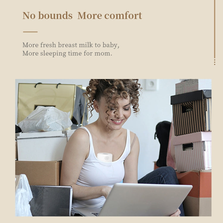 S12 Double Electric Wearable Breast Pump With 2 Modes & 9 Levels Suction Adjustable by bashfashion