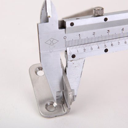 Small Left Open Stainless Steel Sliding Door Latch No Punch Latch Door Bolt Catch With Screw by bashfashion