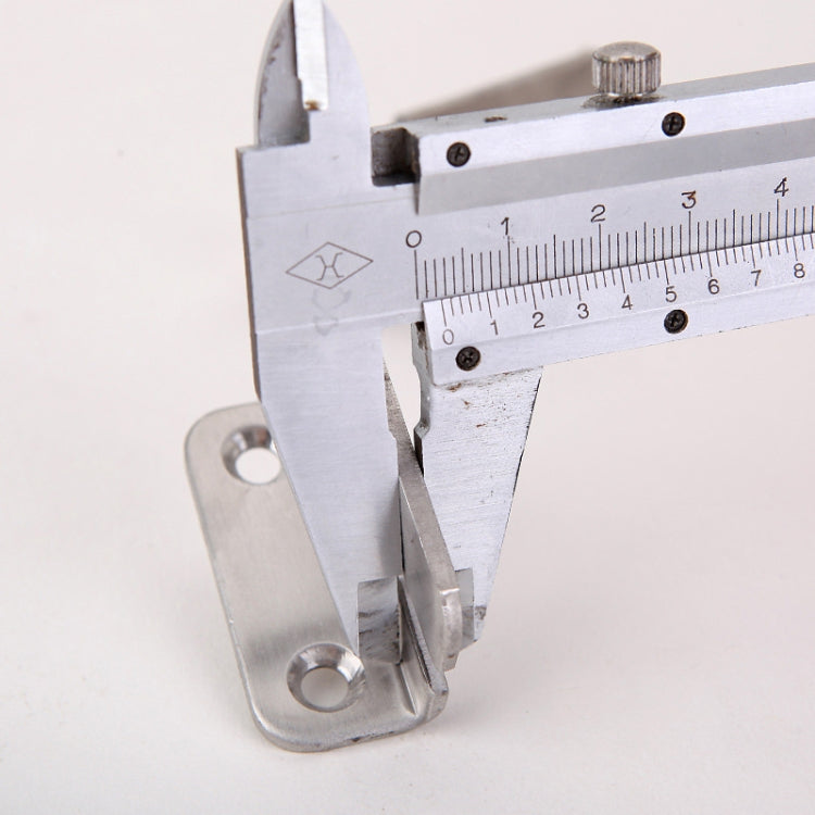 Large Right Open Stainless Steel Sliding Door Latch No Punch Latch Door Bolt Catch With Screw by bashfashion