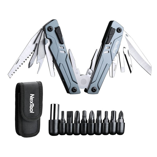 Nextool 14-In-1 Multi-Function Tools Bits Set Folding Pliers Camping Hiking Scissors Opener Ne20223 by Nextool