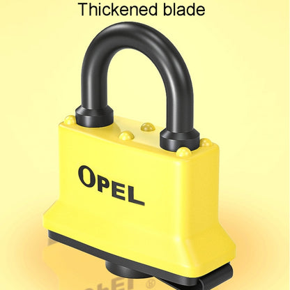 Medium Copper Waterproof Padlock Anti-Theft Locker Lock by bashfashion