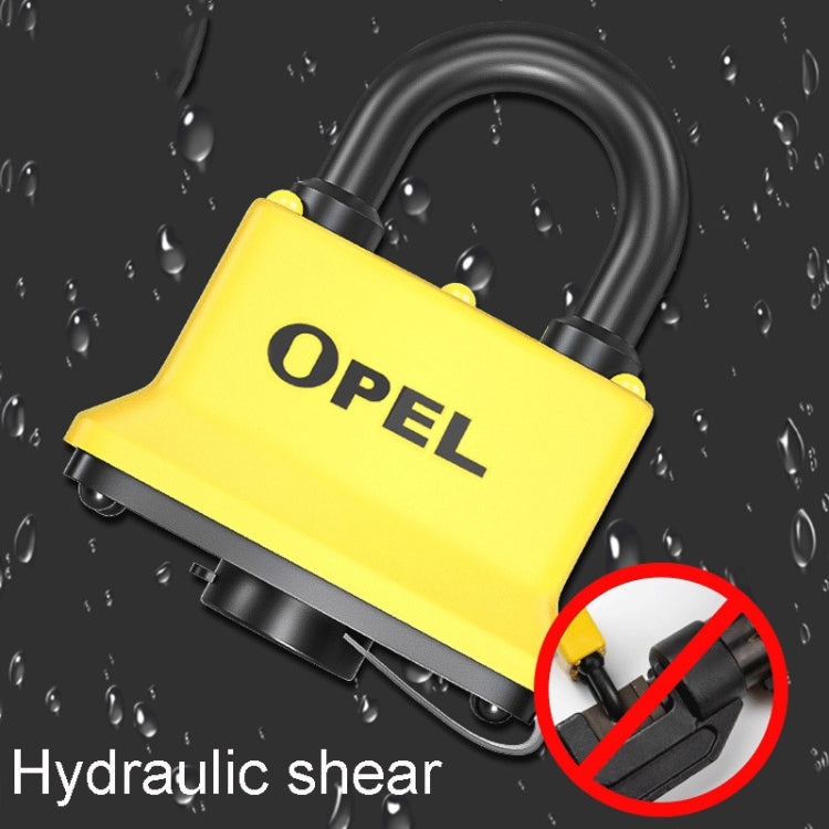 Extra Large Copper Waterproof Padlock Anti-Theft Locker Lock by bashfashion