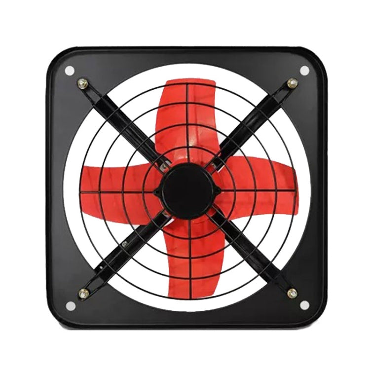 14 -inch Single Grilles Kitchen Exhaust Fan Wall Window Fan High Power Industrial Extractor Fume Space Extractor Hood,CN Plug by bashfashion