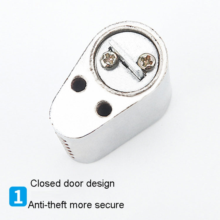 Fire Door Lock Cylinder Door Latch Fittings With Key, Model: Aluminum Core Non-Interlocking+3 Keys by bashfashion