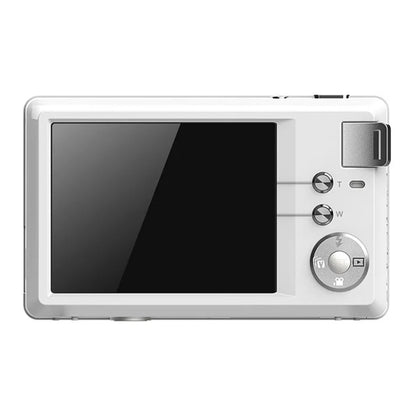 4K HD 3.0-Inch IPS Screen Autofocus HD Digital Camera(White) by bashfashion