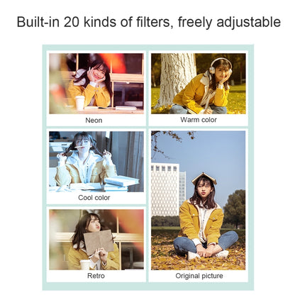 4K HD 3.0-Inch IPS Screen Autofocus HD Digital Camera(White) by bashfashion