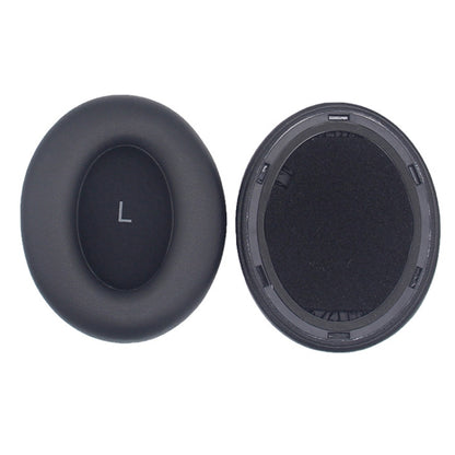 1pair For Sennheiser Momentum 4.0 Headphone Sponge Cover Leather Earmuffs(Black) by bashfashion