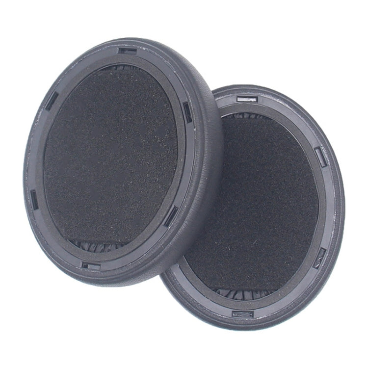 1pair For Sennheiser Momentum 4.0 Headphone Sponge Cover Leather Earmuffs(Black) by bashfashion