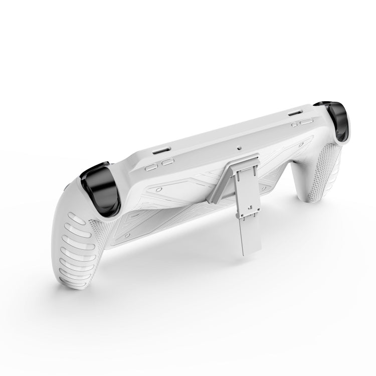 For Sony PlayStation Portal TPU Protective Case Cover With Stand(White) by bashfashion