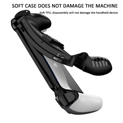 For Sony PlayStation Portal TPU Protective Case Cover With Stand(White) by bashfashion