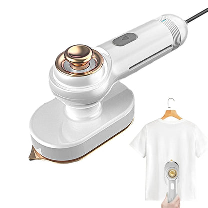 30W Mini Steamer Rotary Folding Iron Insulation Anti-Scald Garment US Plug(White) by bashfashion