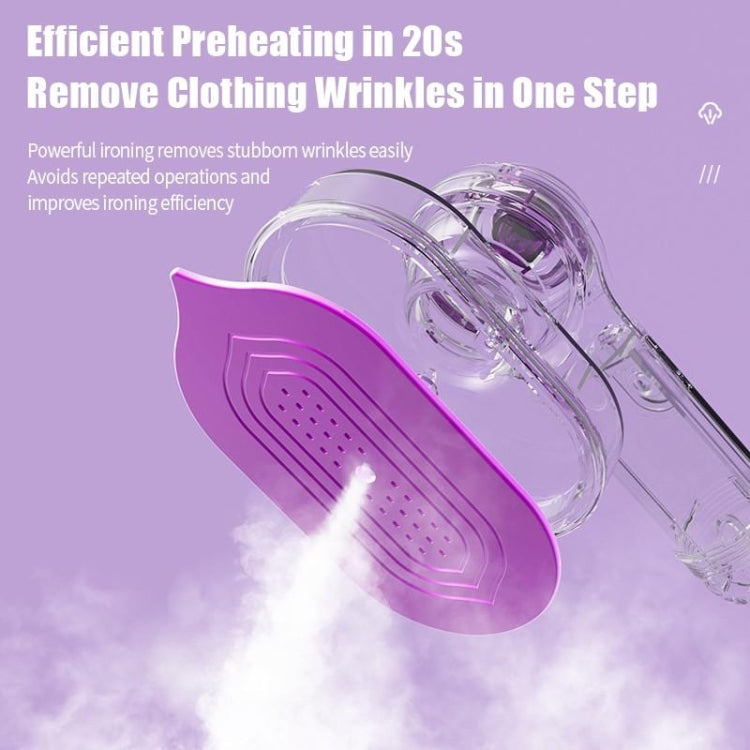 30W Mini Steamer Rotary Folding Iron Insulation Anti-Scald Garment US Plug(Grey) by bashfashion